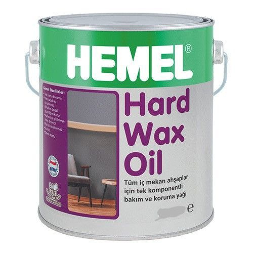 3000H Масло с твердым воском для полов и мебели Hardwax Oil HEMEL (0,18 л) Хемел Хардвокс Ойл