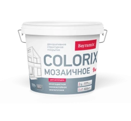 Мозаичное покрытие Colorix, Cl 16, 9 кг, Bayramix —  декоративная штукатурка Байрамикс Колорикс
