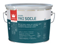 Краска для цоколя YKI SOCLE Tikkivala, цвет Белый, фасовка 9 л: для наружных работ, по штукатурке